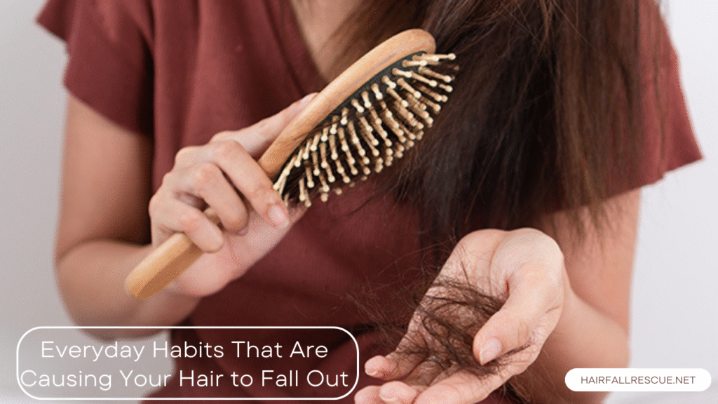 10 Everyday Habits That Are Causing Your Hair to Fall Out